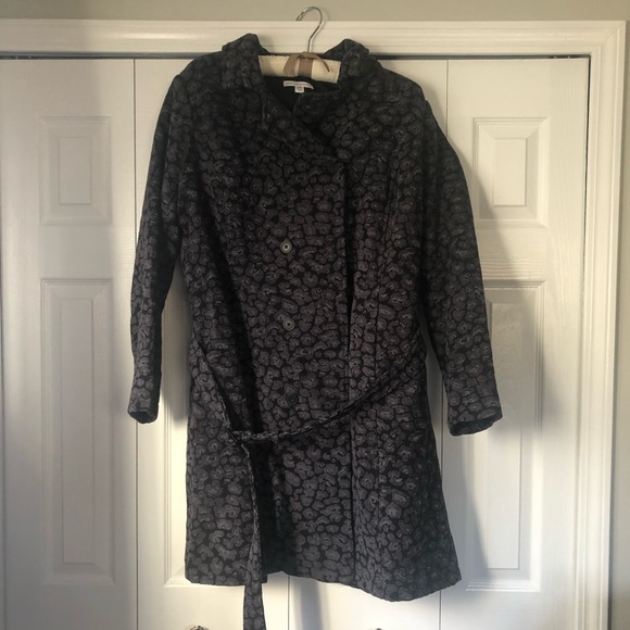 Isaac Mizrahi belted pea coat! 20W! - Picture 3 of 7